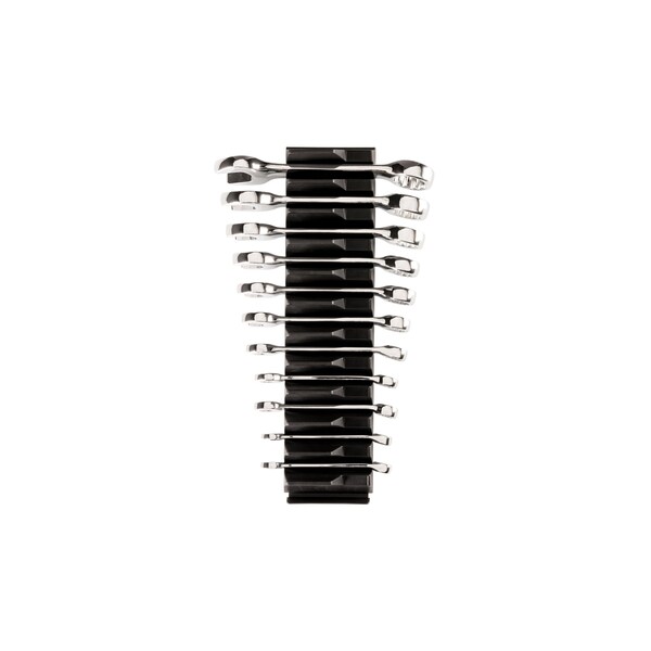 Tekton Stubby Combination Wrench Set with Modular Wrench Organizer, 11-Piece (1/4 - 3/4 in.) WCB95401 - main